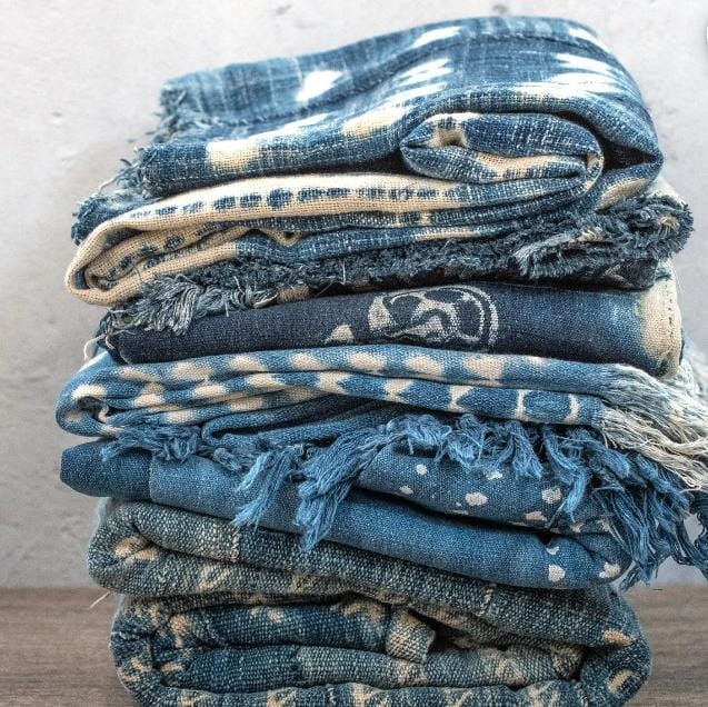 Tissu indigo